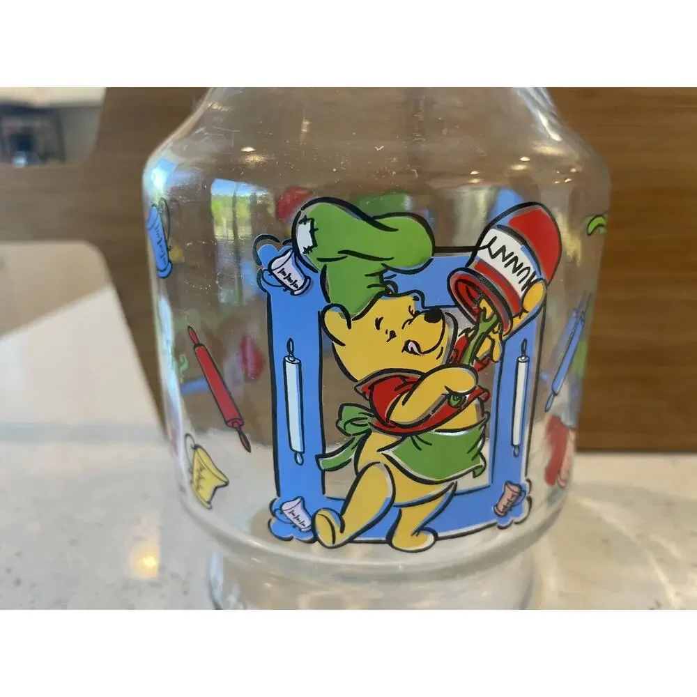 Disney Winnie The Pooh Anchor Hocking Juice Carafe‎ 9